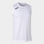 COMBI BASKET T-SHIRT WHITE SLEEVELESS