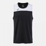 SLEEVELESS SHIRT PHOENIX III BLACK WHITE